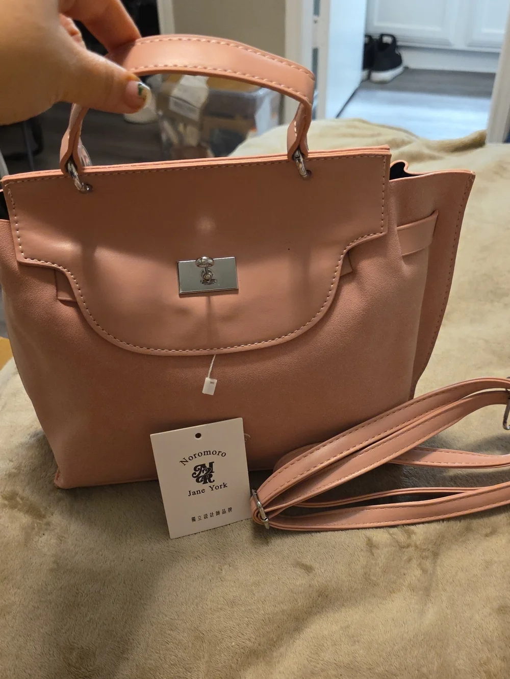 Pink Top-Handle Satchel